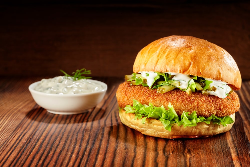 Frozen Hot & Spicy Chicken Burgers (1Kg)