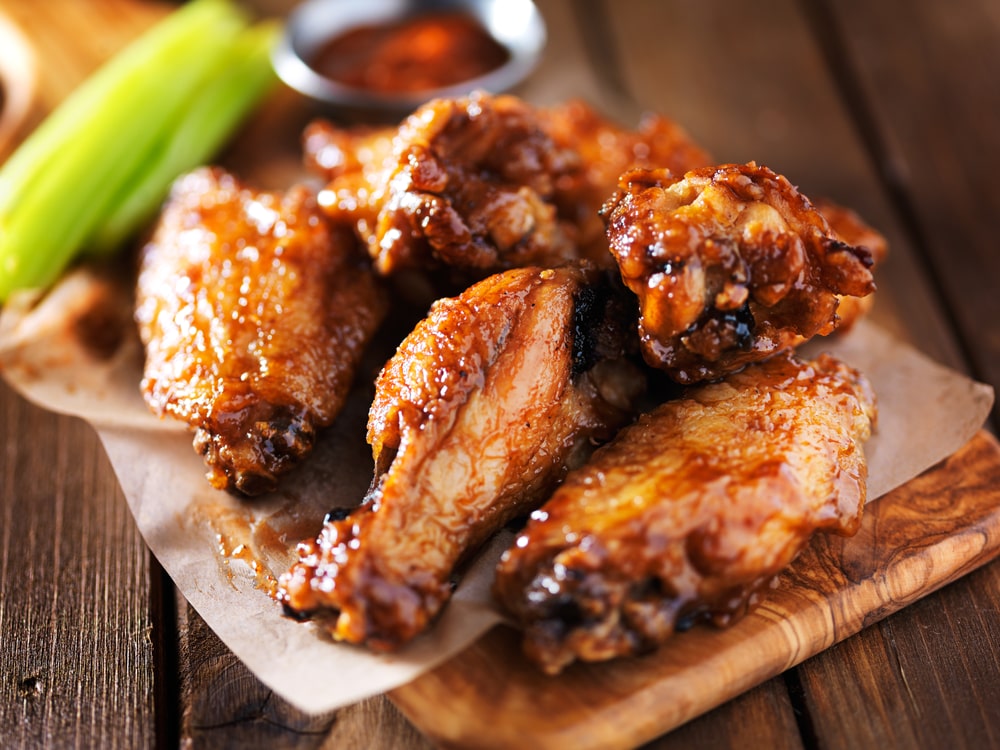 Frozen Bbq Chicken Wings (950g)