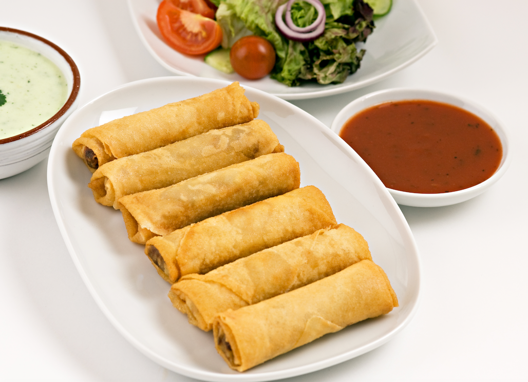 Frozen Mini Vegetable Spring Rolls (25Pcs)