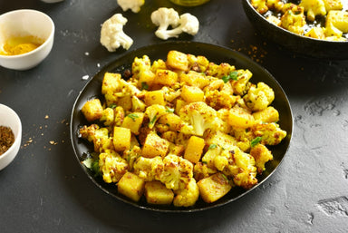 Potatoes & Cauliflower Dish