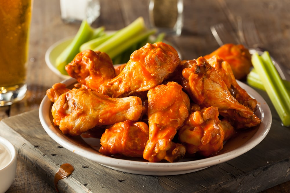Frozen Hot And Spicy Chicken Wings (1Kg)