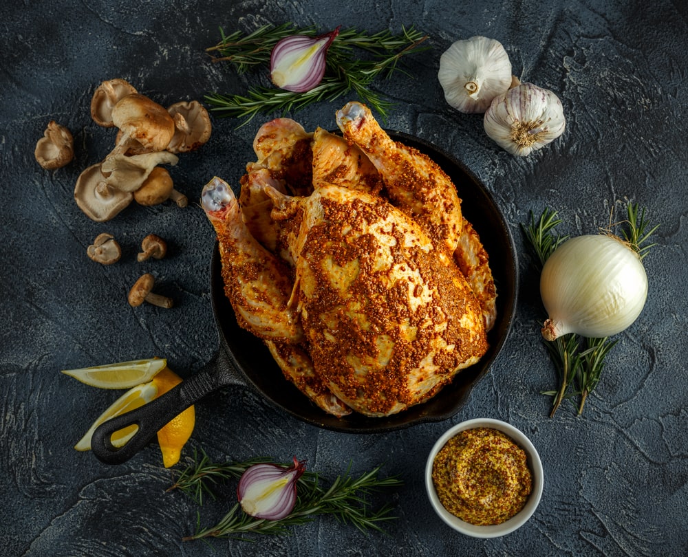 Marinated Whole Chicken Roaster (1Pc) (Peri Peri/Tikka/Tandoori)